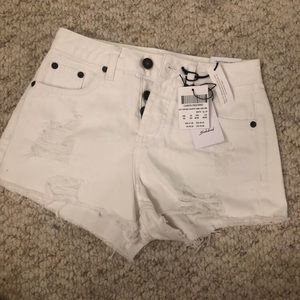 White shorts